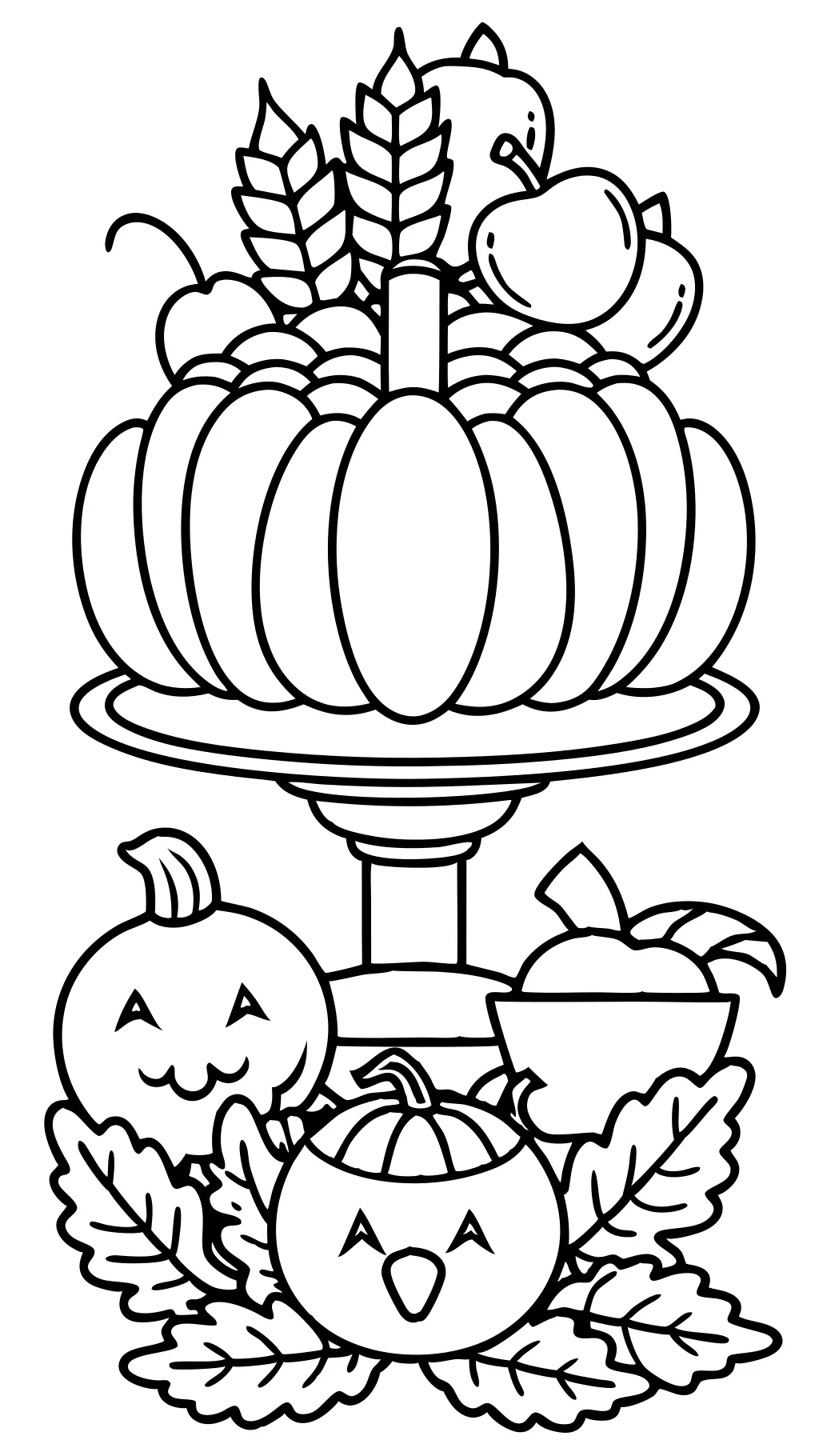 thanksgiving coloring pages for free printable